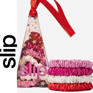 Slip Pure Silk Skinny Scrunchie Ornament- Aggie